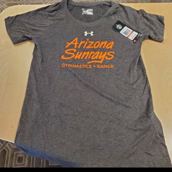 NWT Women's UNDER ARMOUR XS Tee shirt  ARIZONA SUNRAYS - Picture 1 of 3